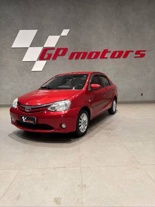 TOYOTA ETIOS 1.5 XLS SEDAN 16V FLEX 4P MANUAL TOYOTA ETIOS 1.5 XLS SEDAN 16V FLEX 4P MANUAL